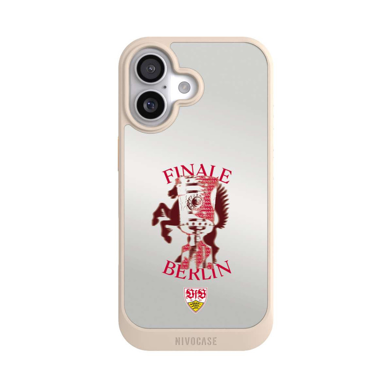 iPhone 17 NIVOcore VfB Stuttgart Pokalfinale 2026 grau