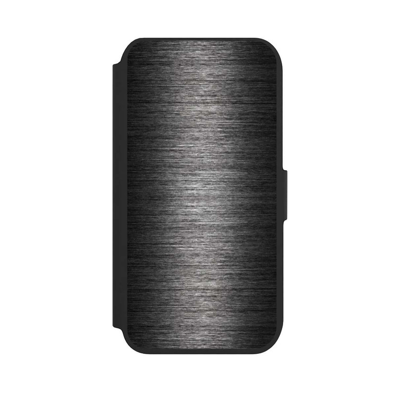 iPhone 7 NIVOflip Metal Look Anthracite