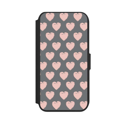 Apple iPhone 7 NIVOflip Herzmuster Rosa