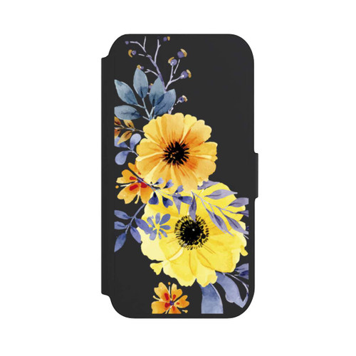 Apple iPhone 7 NIVOflip Gelbe schwedische Blumen