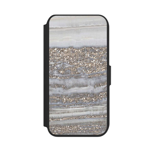 Apple iPhone 7 NIVOflip White Glitter Marble Look