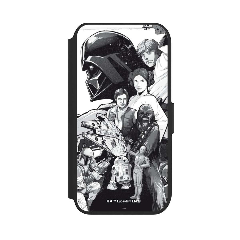 iPhone 7 NIVOflip Personnages StarWars - Noir et Blanc