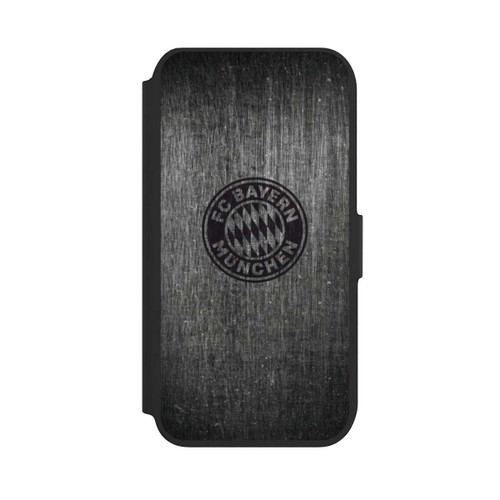 Apple iPhone 7 NIVOflip Metalllook FCB Logo einfarbig