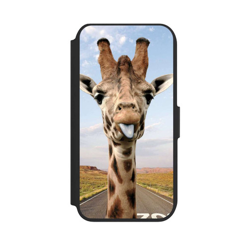 Apple iPhone 7 NIVOflip Giraffe auf der Straße