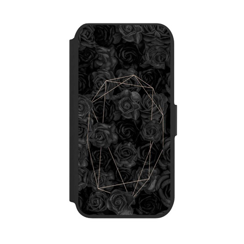 Apple iPhone 7 NIVOflip Schwarze Rosen
