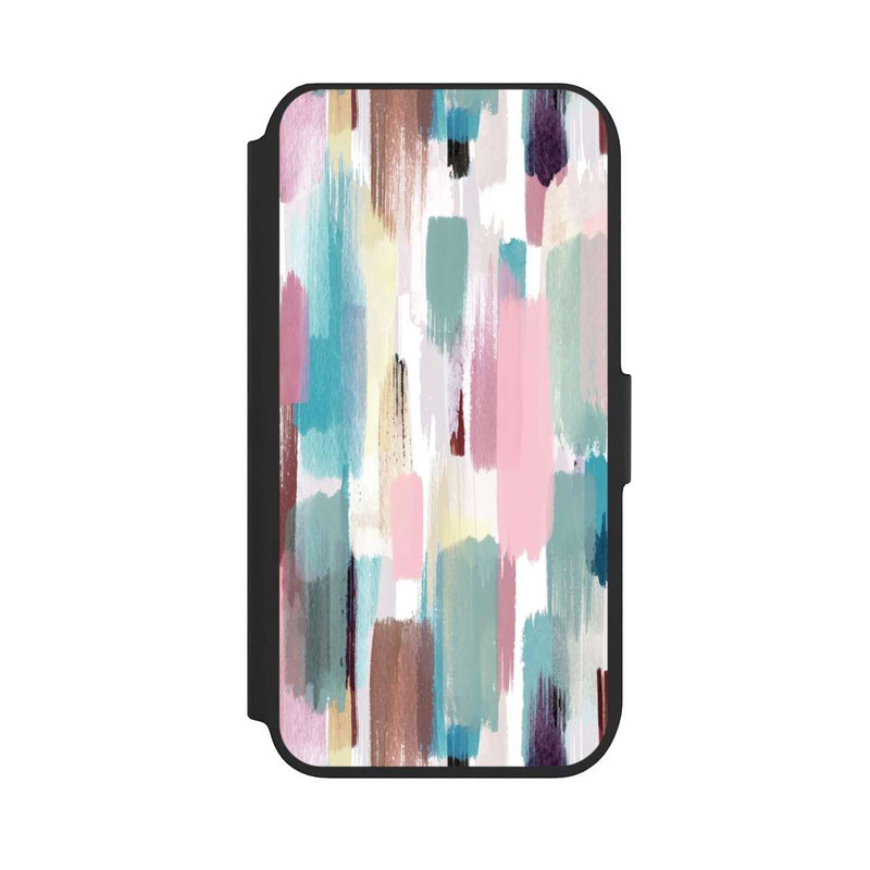 iPhone 7 NIVOflip Abstrakte Pinselstriche in Pastelltönen