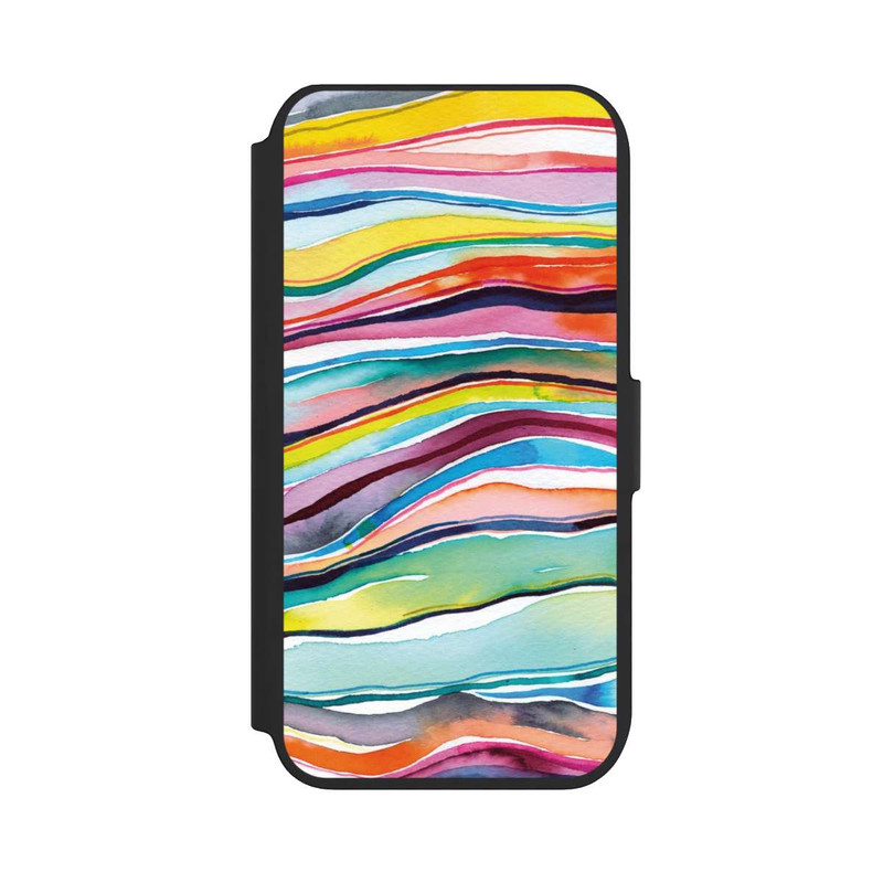 iPhone 7 NIVOflip Aquarell Achatschichten