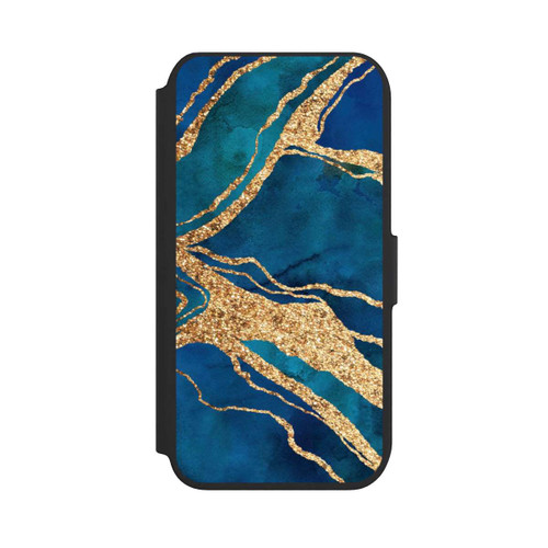 Apple iPhone 7 NIVOflip Edelstein Blaugold