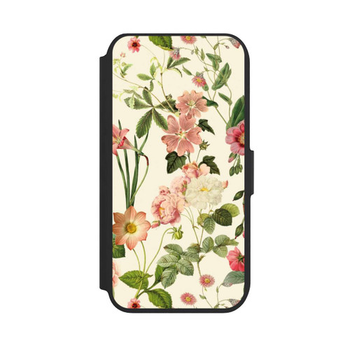 Apple iPhone 7 NIVOflip Fleurs sauvages sur jaune clair