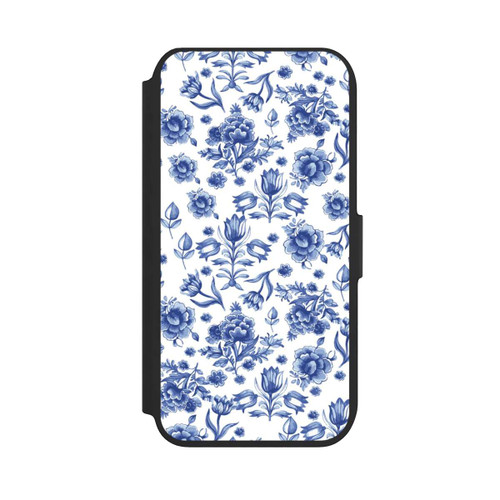 Apple iPhone 7 NIVOflip Blue Flower Pattern - Delft (NL)
