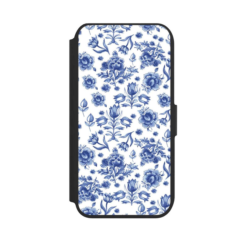 iPhone 7 NIVOflip Blue Flower Pattern - Delft (NL)