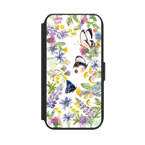 Apple iPhone 7 NIVOflip Bunte Frühlingsblumen und Schmetterlinge