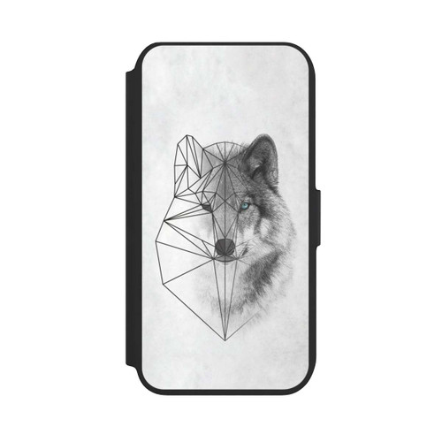 Apple iPhone 7 NIVOflip Polygonaler Wolf