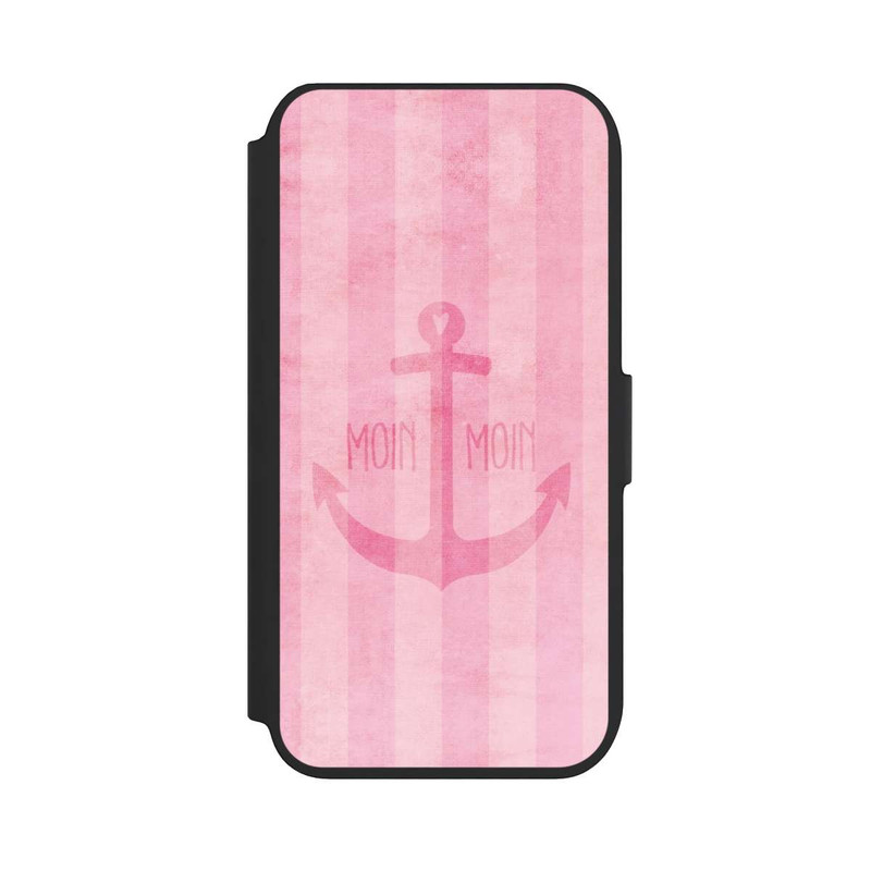 iPhone 7 NIVOflip Moin Moin Stripes Pink