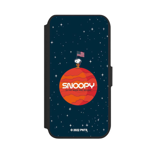 Apple iPhone 7 NIVOflip Snoopy Weltraumreisender Orange