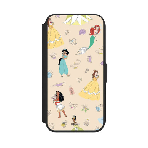Apple iPhone 7 NIVOflip Princess Pattern Beige Disney Princess