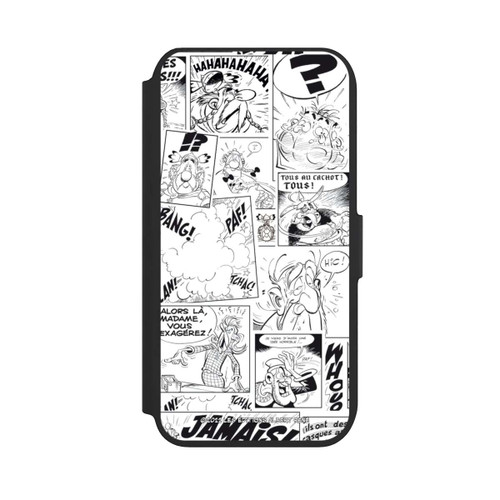 Apple iPhone 7 NIVOflip BD Astérix Blanc &amp; Noir