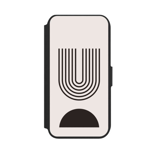 Apple iPhone 7 NIVOflip Moderne Kunst Schwarze Linien