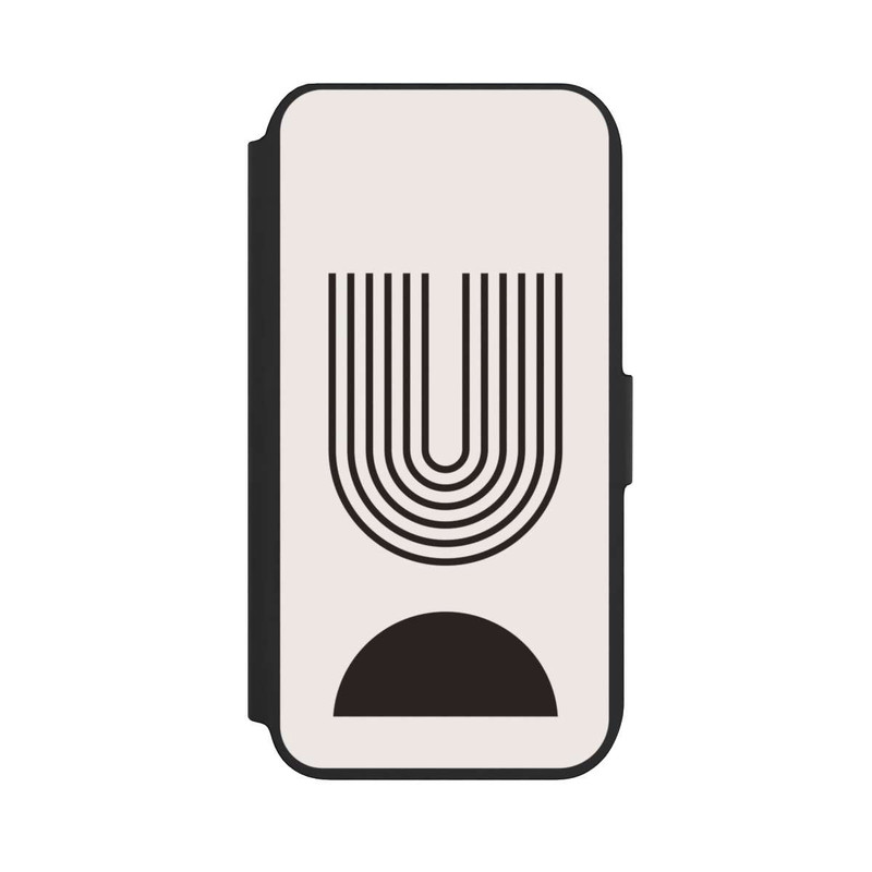 iPhone 7 NIVOflip Moderne Kunst Schwarze Linien