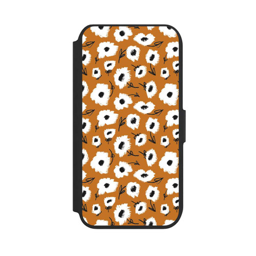 Apple iPhone 7 NIVOflip Pattern Fleurs Ocres