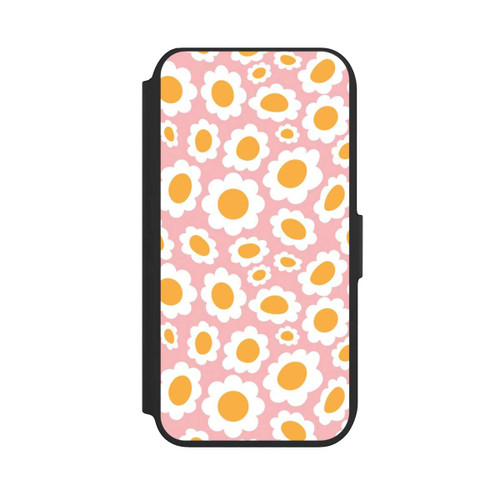 Apple iPhone 7 NIVOflip Vintage Gänseblümchen Rosa