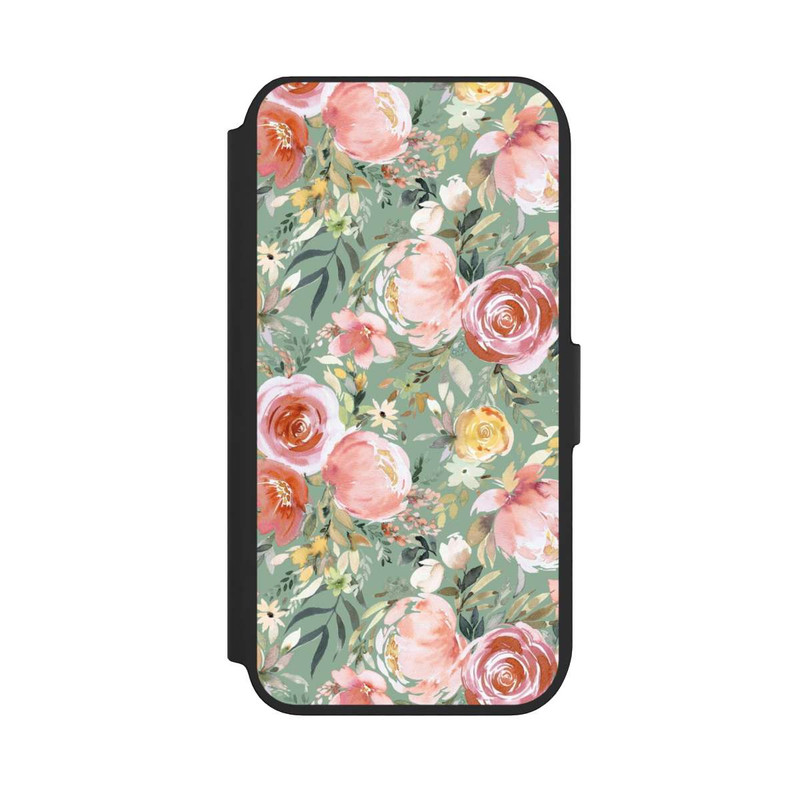 iPhone 7 NIVOflip Pastellfarbener Pfingstrosenstrauß