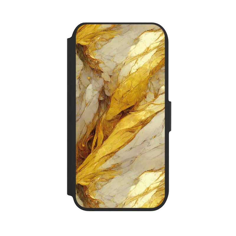 iPhone 7 NIVOflip Weiße Marmor-Golddruckschichten