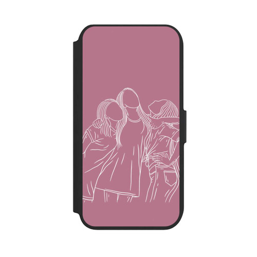 Apple iPhone 7 NIVOflip Freundinnen Line Art