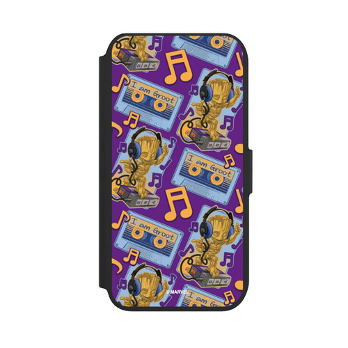 Apple iPhone 7 NIVOflip Groot Comic Headphones Guardians of the Galaxy