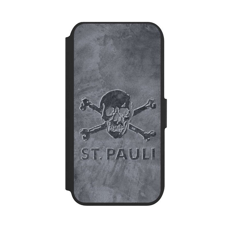iPhone 7 NIVOflip FC St. Pauli Grau Beton