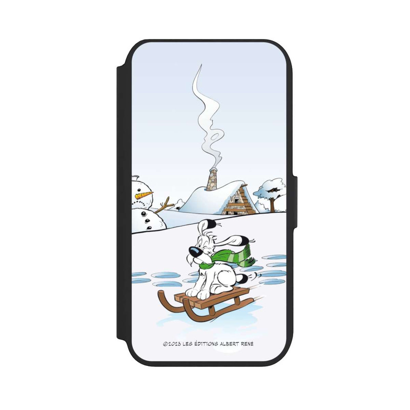 iPhone 7 NIVOflip Idéfix fait du traîneau