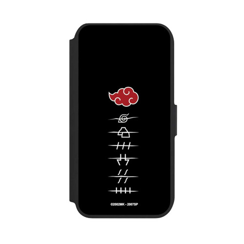 Apple iPhone 7 NIVOflip Akatsuki Mitgliedssymbole Schwarz