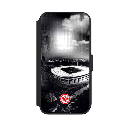 Apple iPhone 7 NIVOflip SGE Stadion Schwarz Weiß