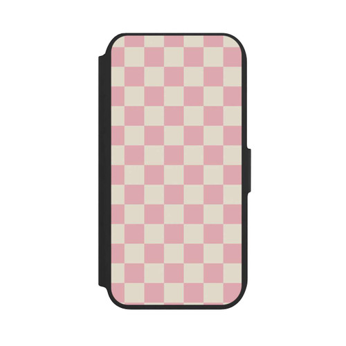 Apple iPhone 7 NIVOflip Schachbrett Rosa