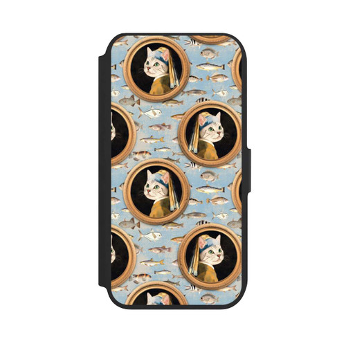 Apple iPhone 7 NIVOflip Katzen Muster