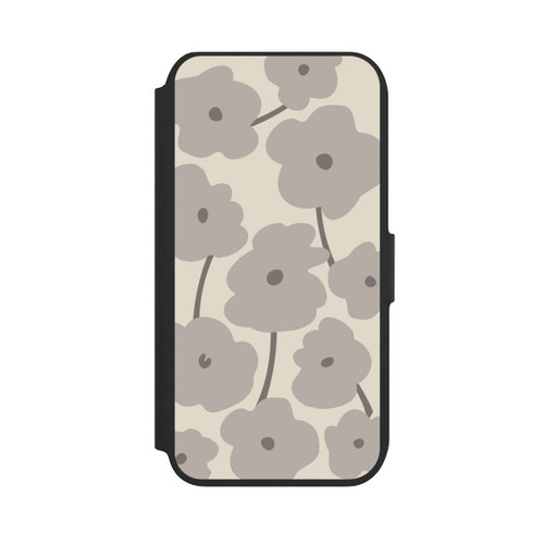 Apple iPhone 7 NIVOflip Minimalistische Blumen Beige
