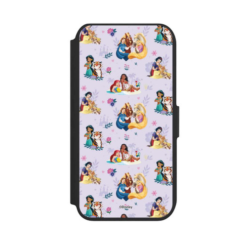 Apple iPhone 7 NIVOflip Princess Floral Pattern Purple