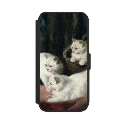 Apple iPhone 7 NIVOflip Three White Angora Kittens