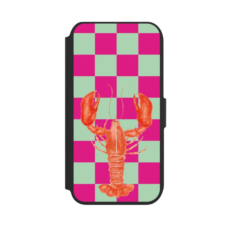 iPhone 7 NIVOflip Pink Checkers Lobster