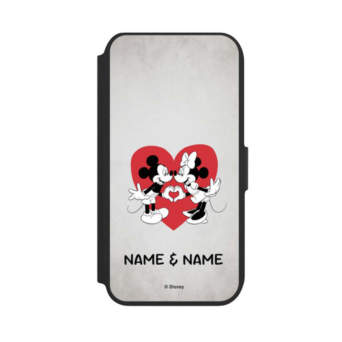 Apple iPhone 7 NIVOflip Minnie und Micky Personalisierbar