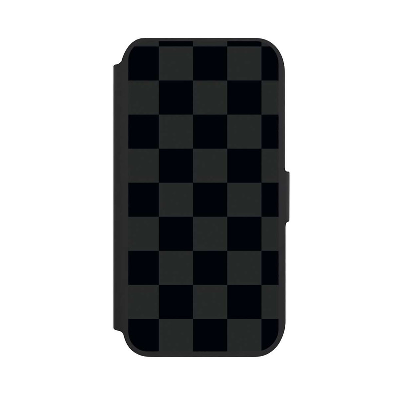 iPhone 7 NIVOflip Schachbrett Schwarz