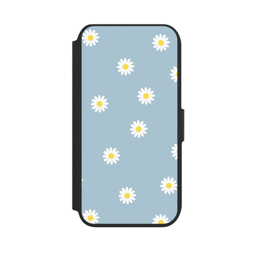 Apple iPhone 7 NIVOflip Gänseblümchen Muster Blau