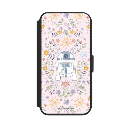 Apple iPhone 7 NIVOflip R2D2 Blumen Muster