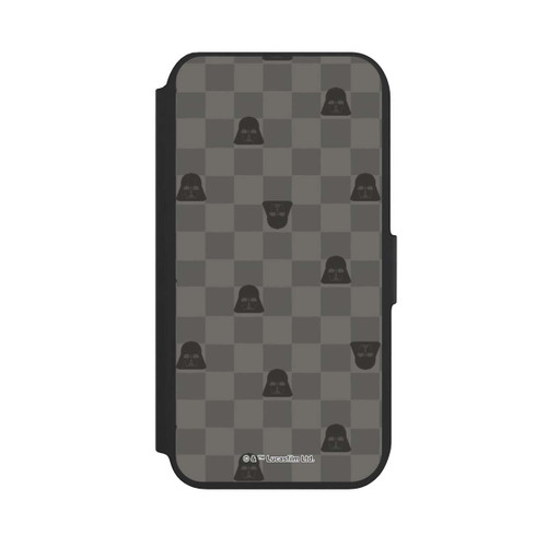 Apple iPhone 7 NIVOflip Darth Vader Schachbrettmuster Schwarz