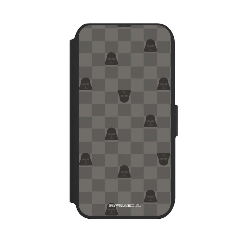 iPhone 7 NIVOflip Darth Vader Schachbrettmuster Schwarz