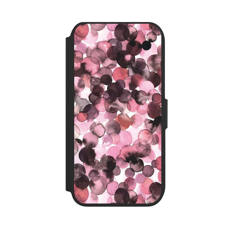 iPhone 7 NIVOflip Purple Dots Watercolor