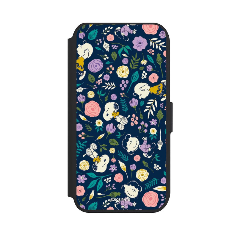 iPhone 7 NIVOflip Peanuts Dark Flower Pattern