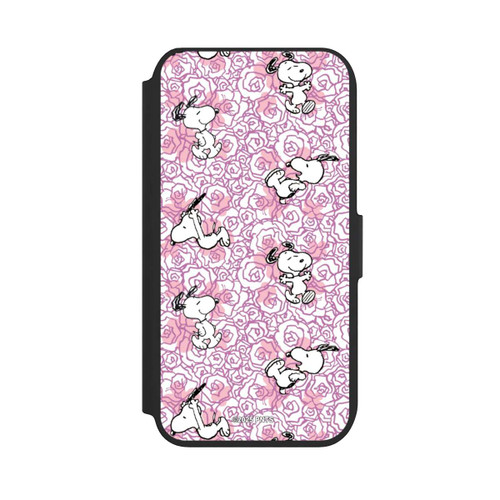 Apple iPhone 7 NIVOflip Peanuts Pink Roses Pattern