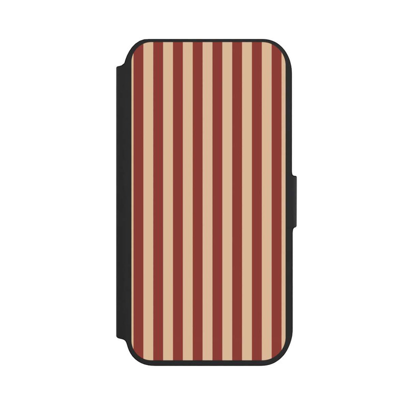 iPhone 7 NIVOflip Streifen Tan