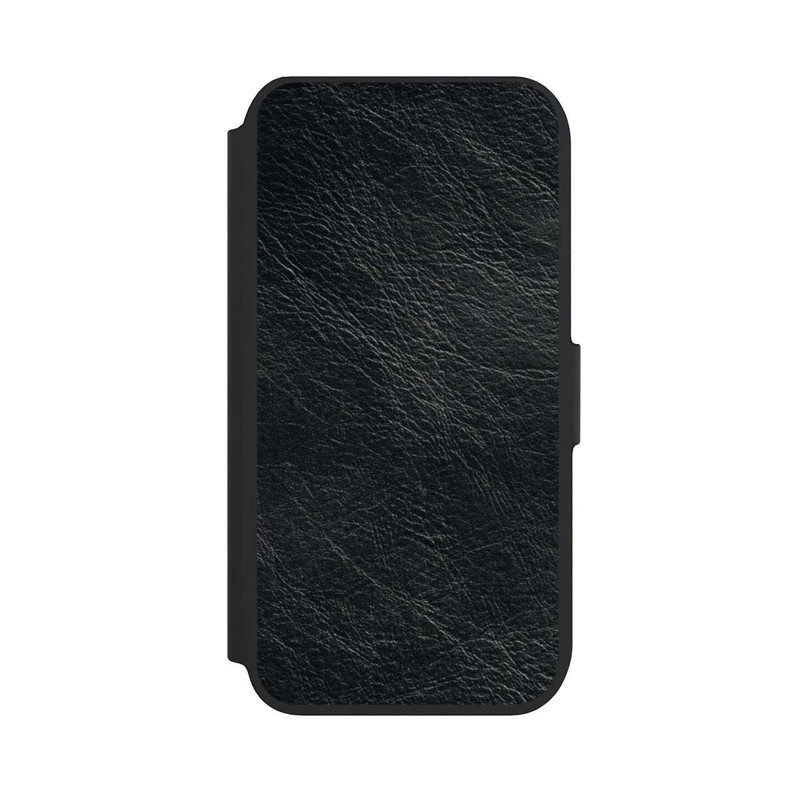 iPhone 7 NIVOflip Schwarzer Lederlook Hintergrund